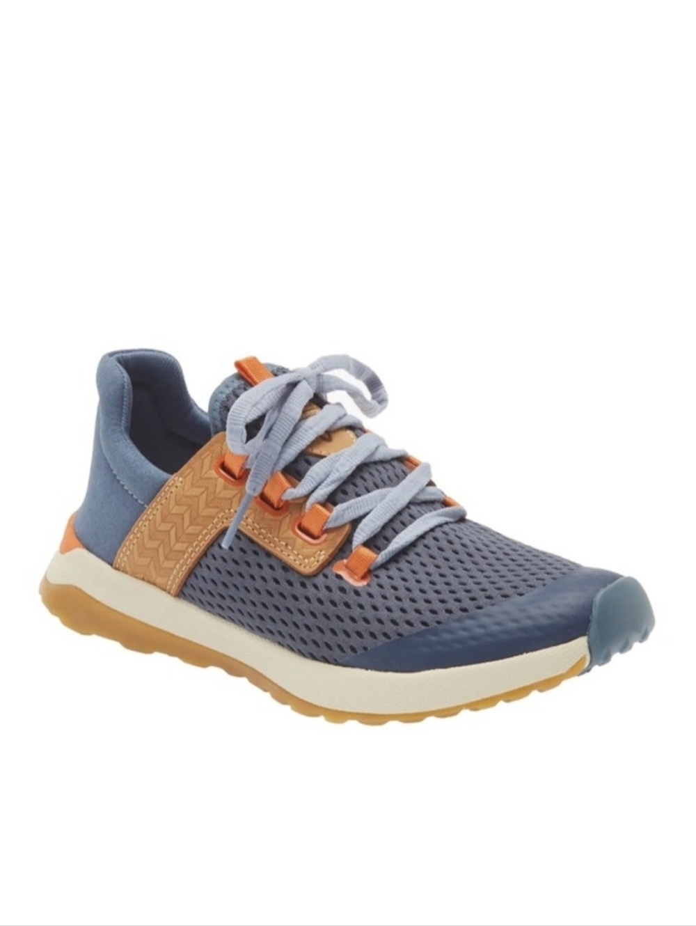 OluKai Wailuku Athletic Mesh Sneakers Blue Brown Women's 9.5‎